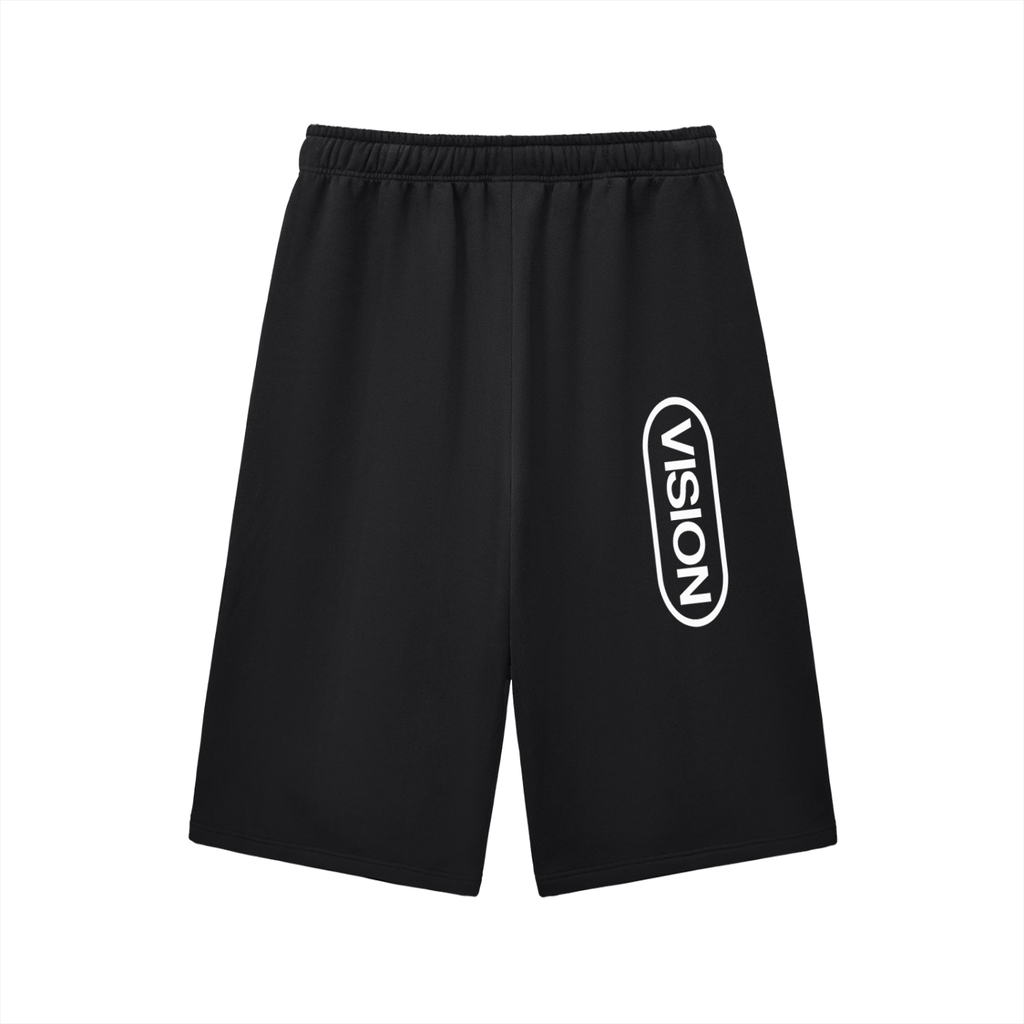 Relaxed Drawstring Three-quarter Sweatpants