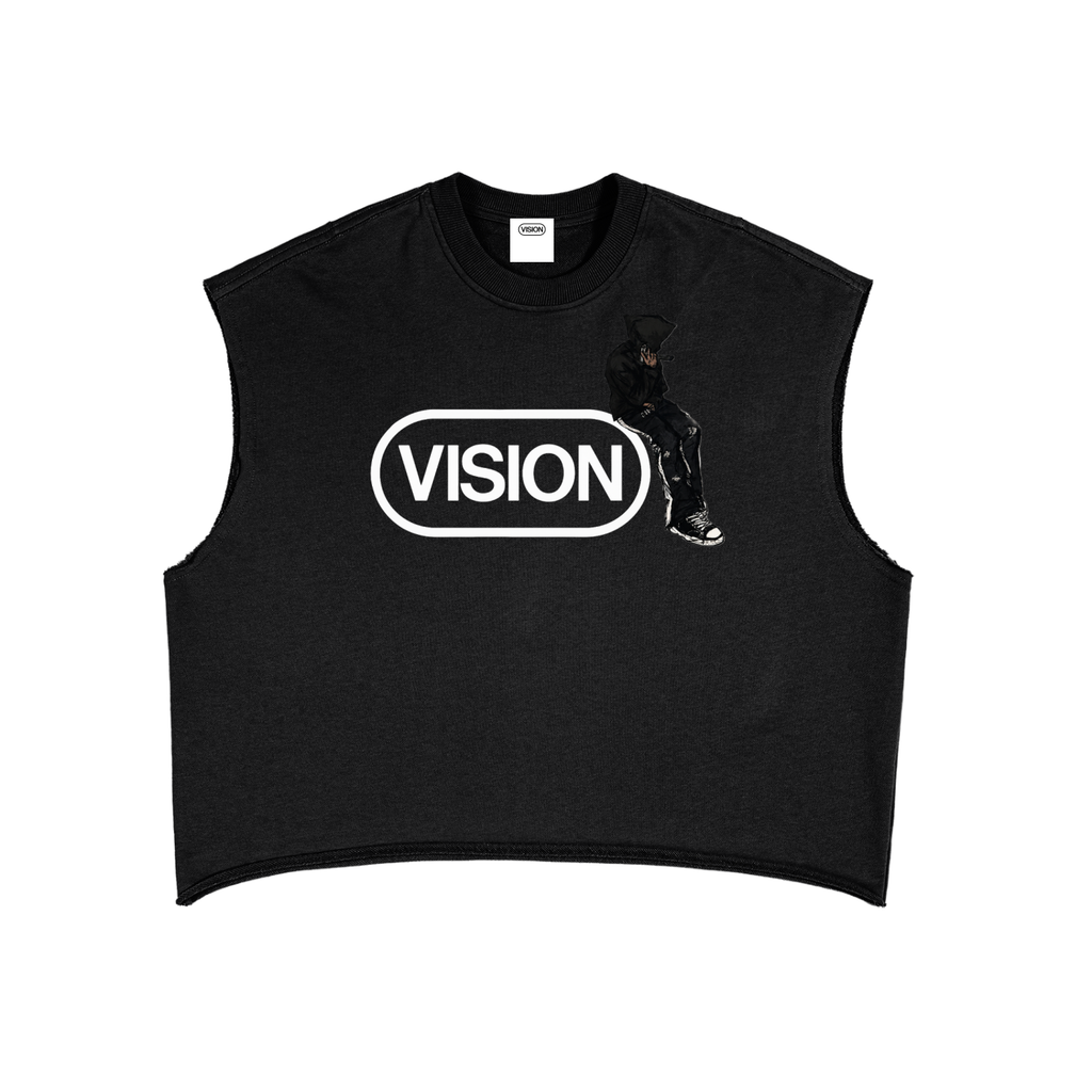French Terry Boxy Tank Top