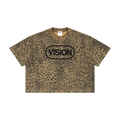 Unisex Leopard Print Boxy T-Shirt