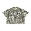 Unisex Leopard Print Boxy T-Shirt